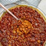 Small Batch Easy Doctored Up Canned Baked Beans