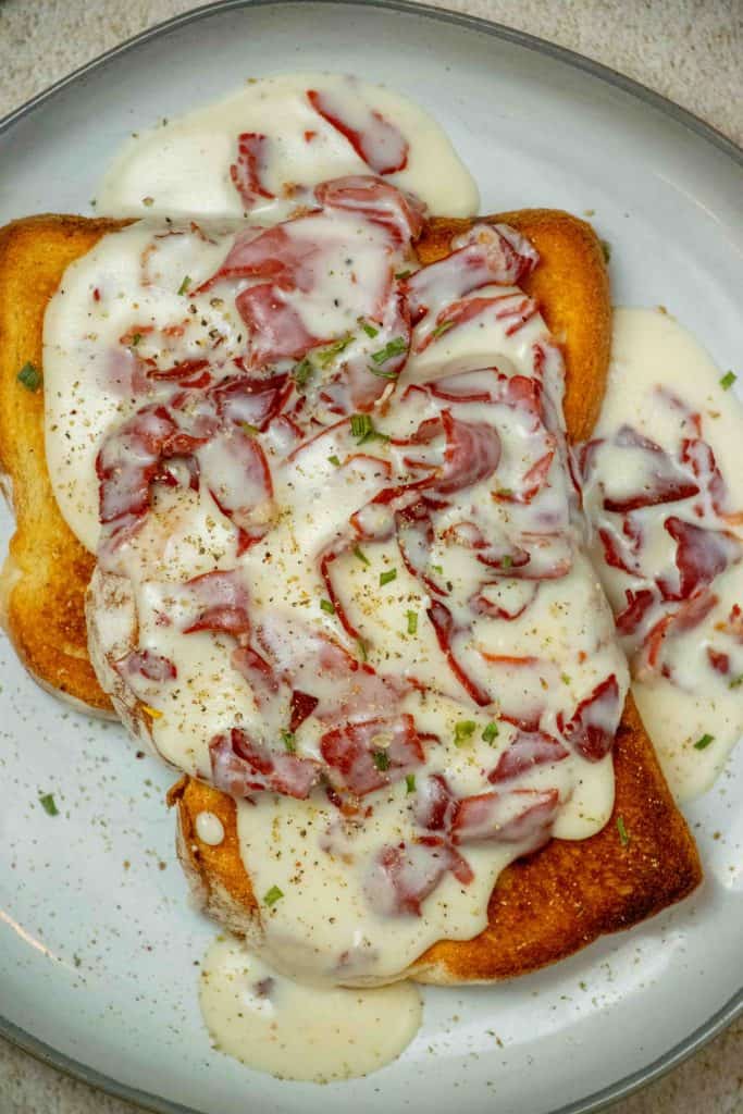 Creamed Chipped Beef Gravy on Toast Recipe (S.O.S.) : Jawns I Cooked
