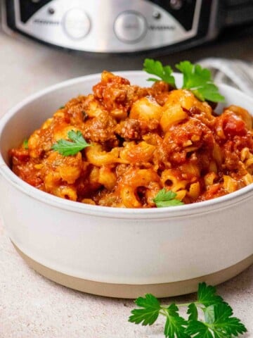 Crockpot American Beef Goulash (Comfort Food Classic)