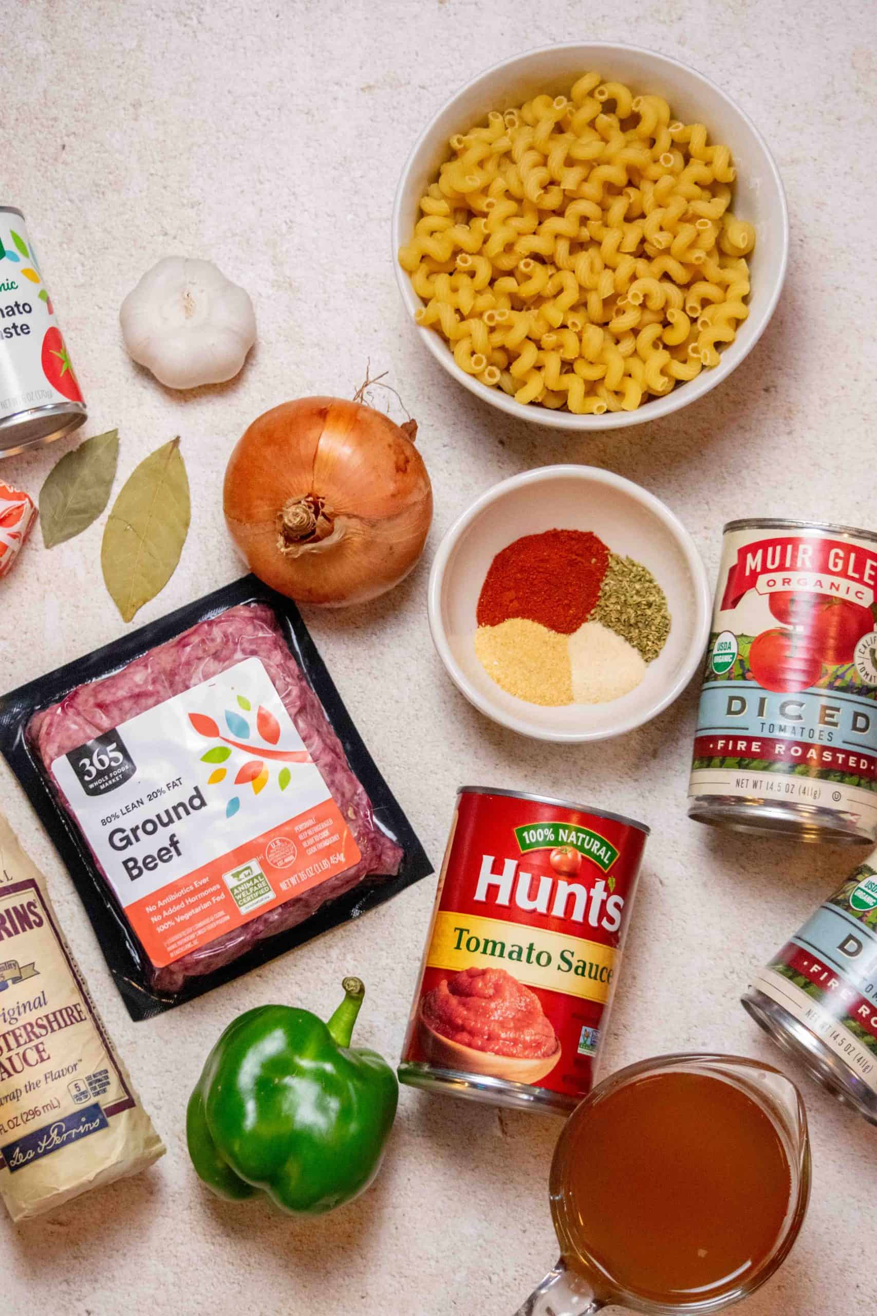 Crockpot American Beef Goulash (Comfort Food Classic) ingredients 