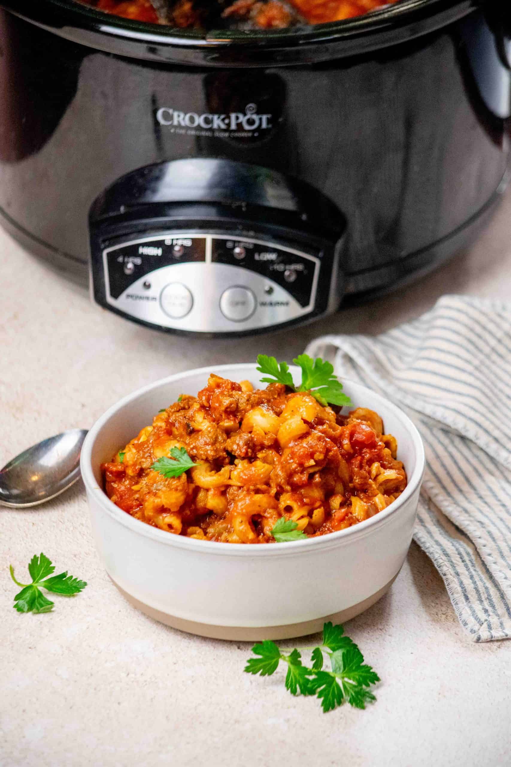 crock pot goulash recipe with ground beef