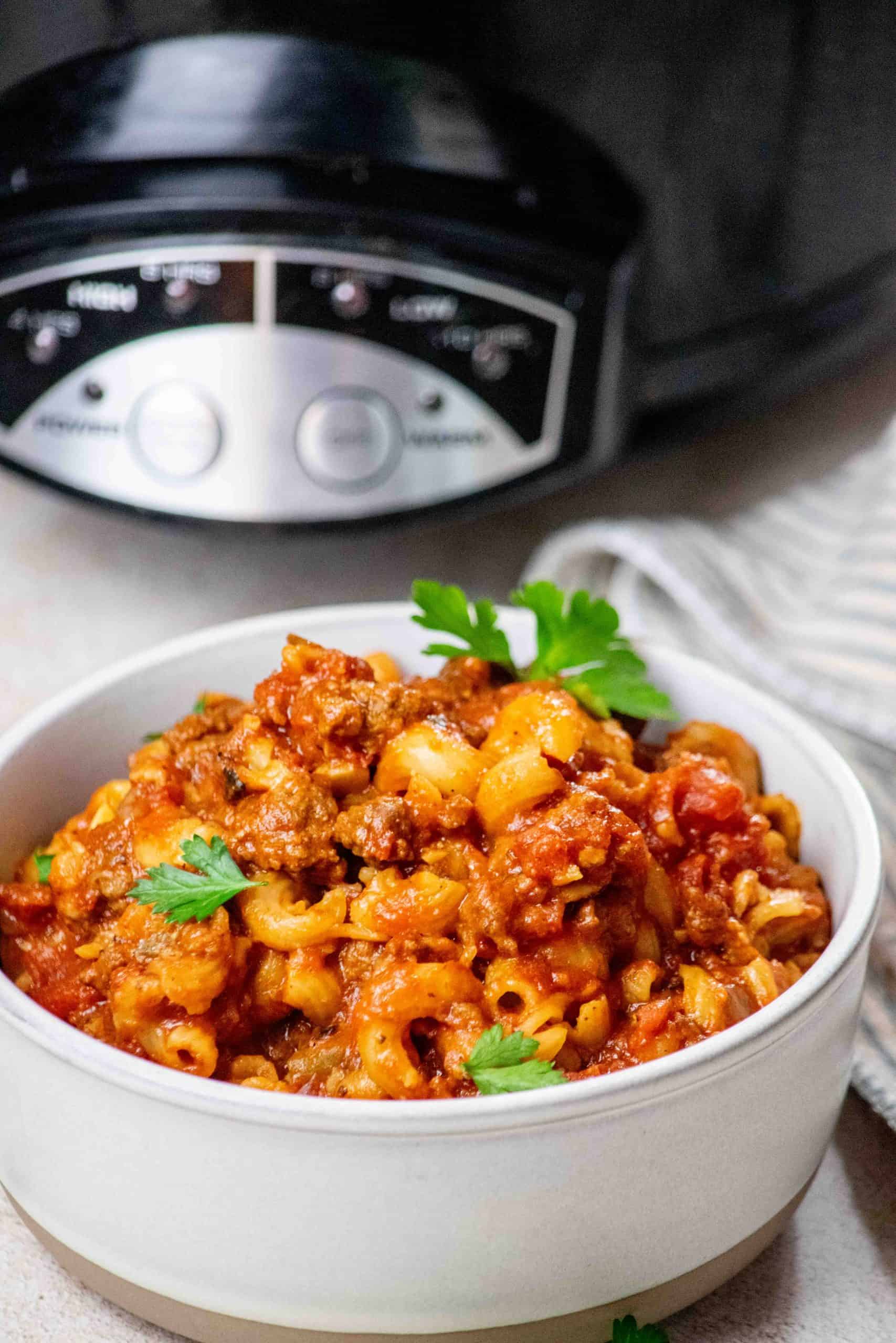 Crockpot American Beef Goulash (Comfort Food Classic)