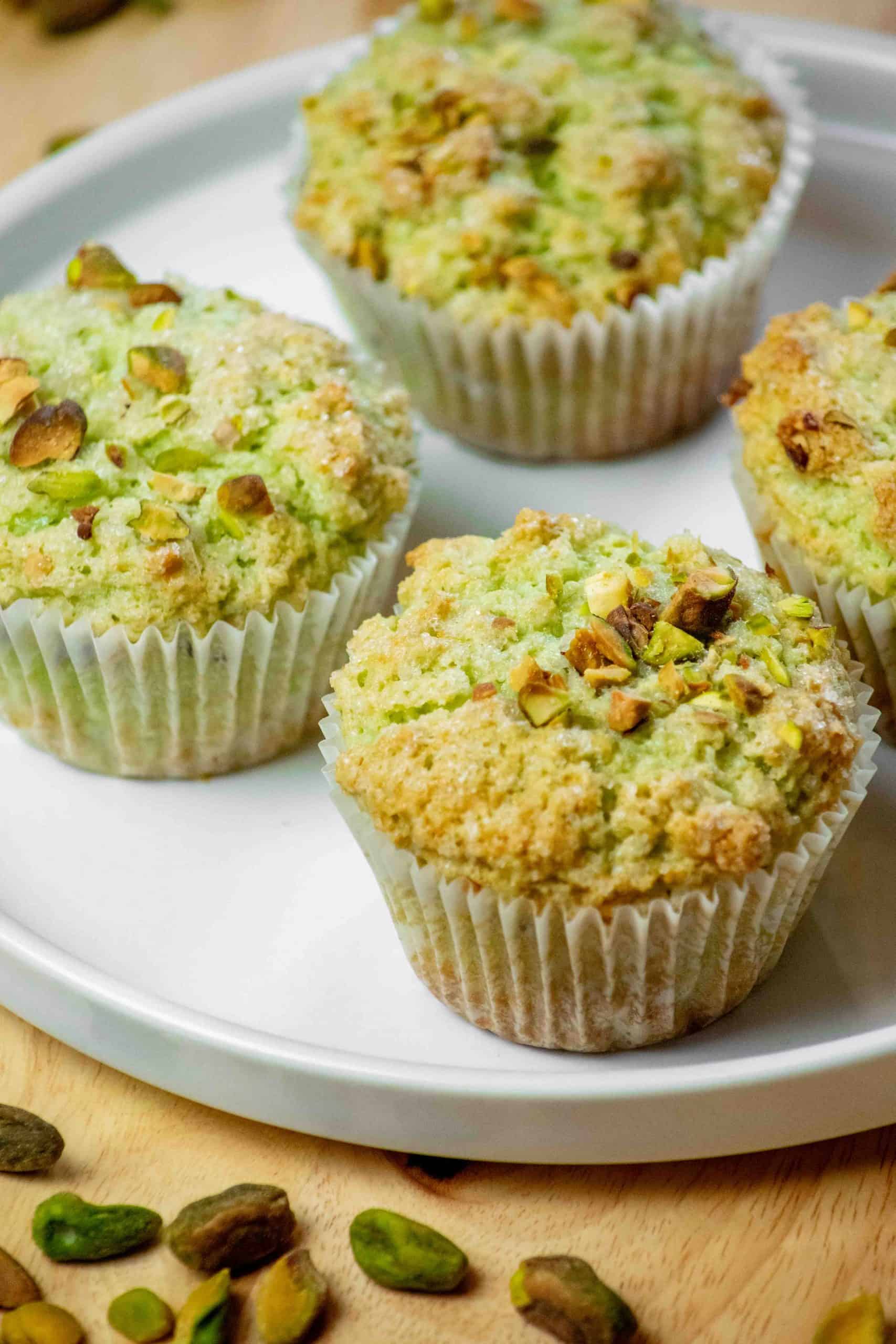 pistachio muffin recipes
easy