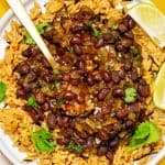 Easy Cuban Style Black Beans (Quick Canned Recipe)