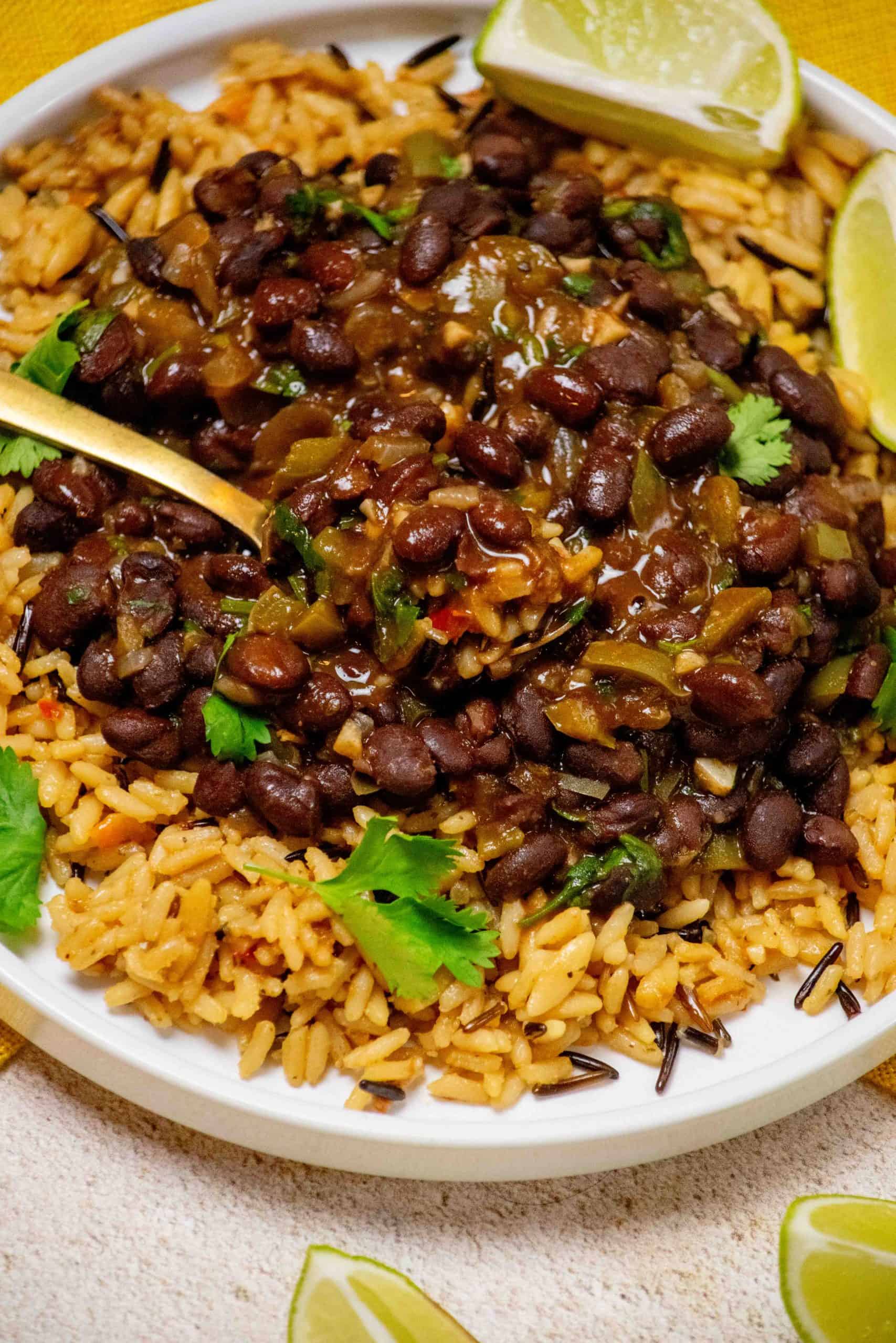 Easy Cuban Style Black Beans (Quick Canned Recipe)