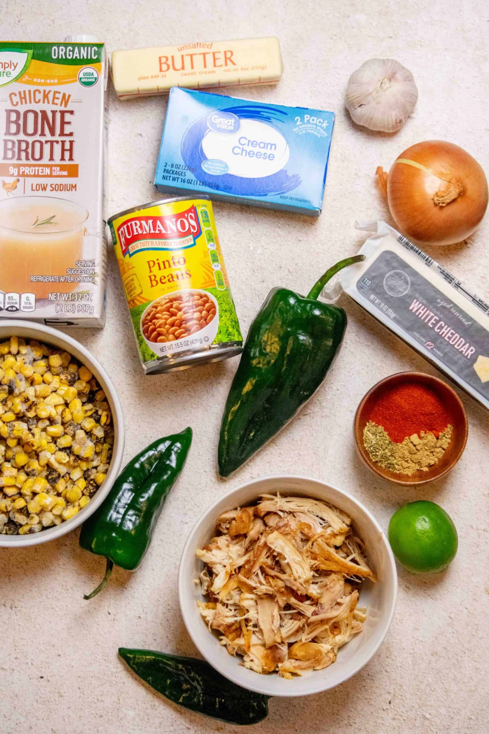 chicken poblano soup recipe ingredients 