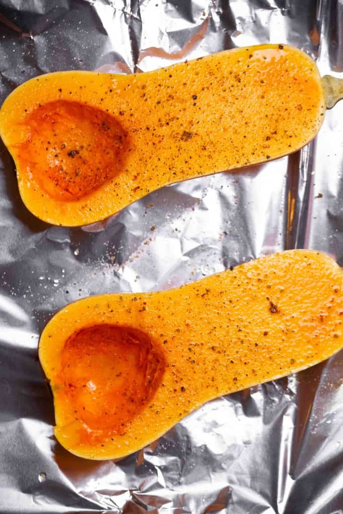 prep and roast the squash