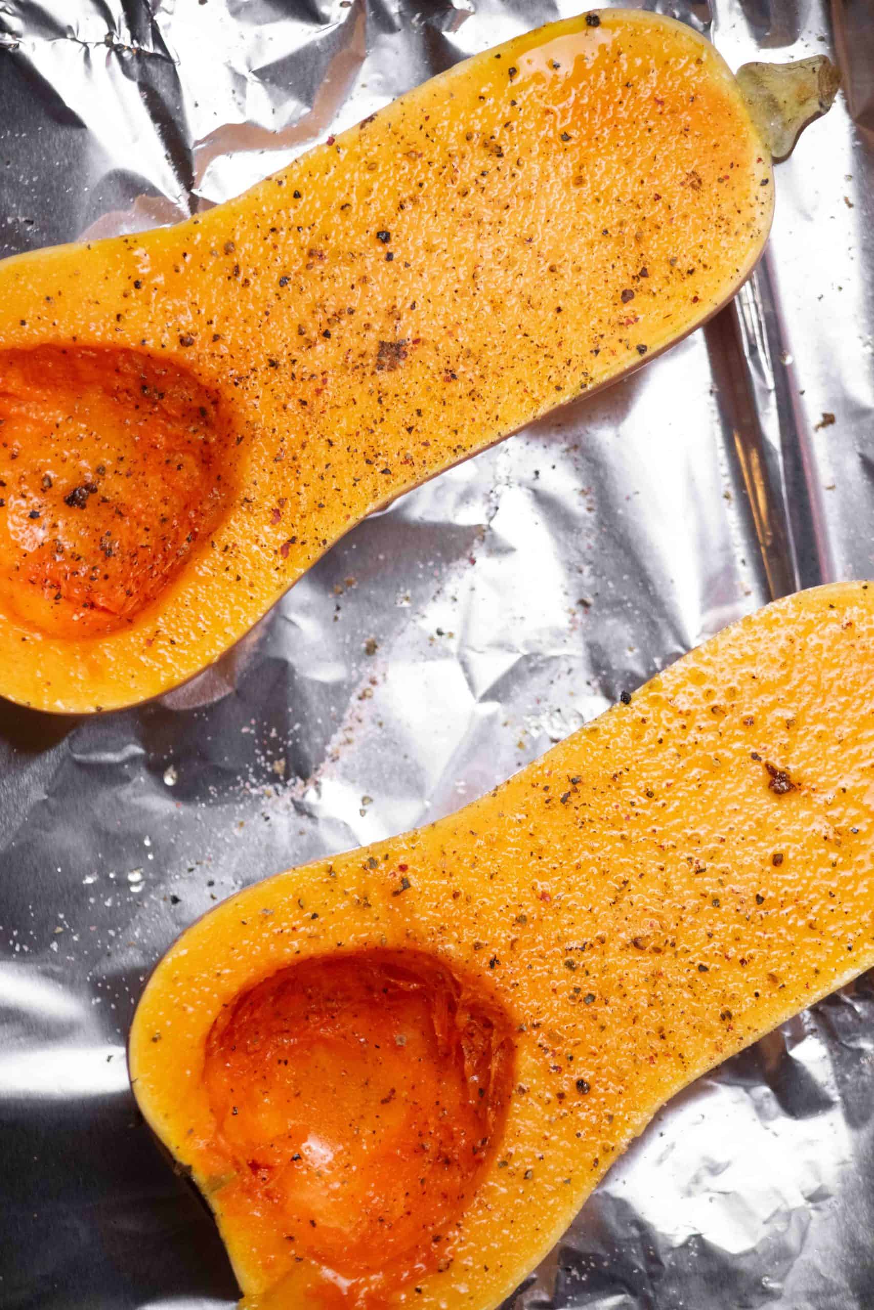 how to roast a butternut squash 