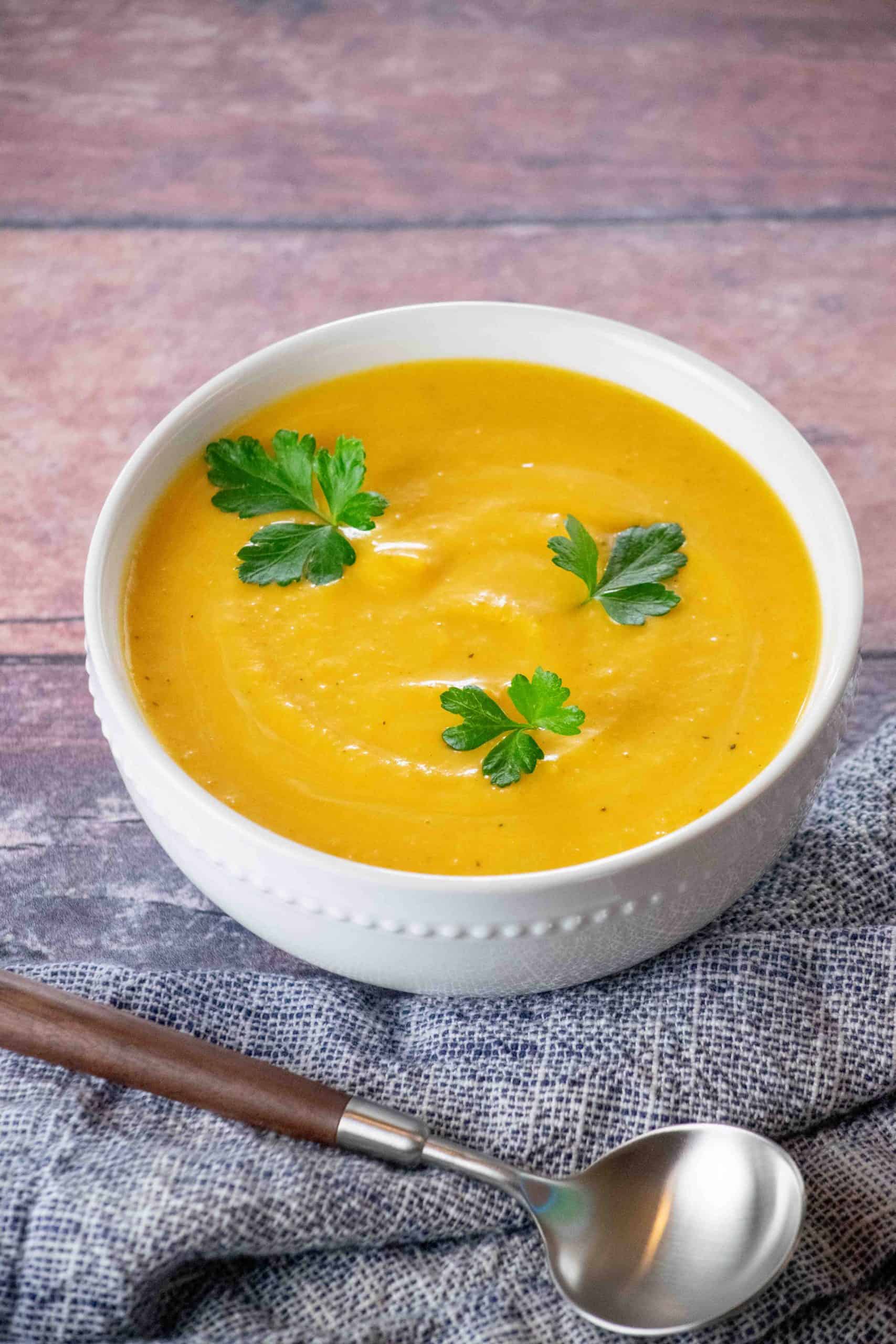 butternut squash bisque recipe