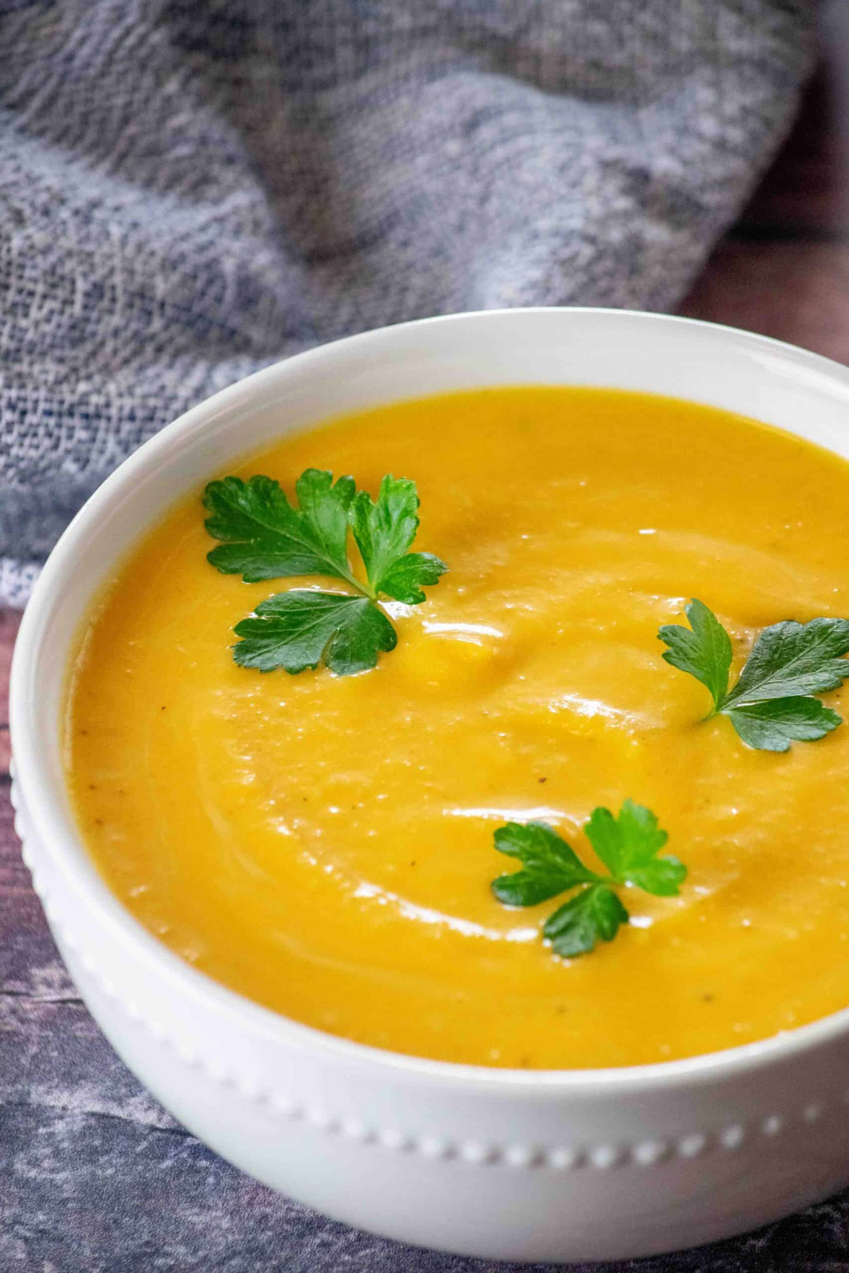 Creamy Roasted Butternut Squash Bisque (Dairy Free)