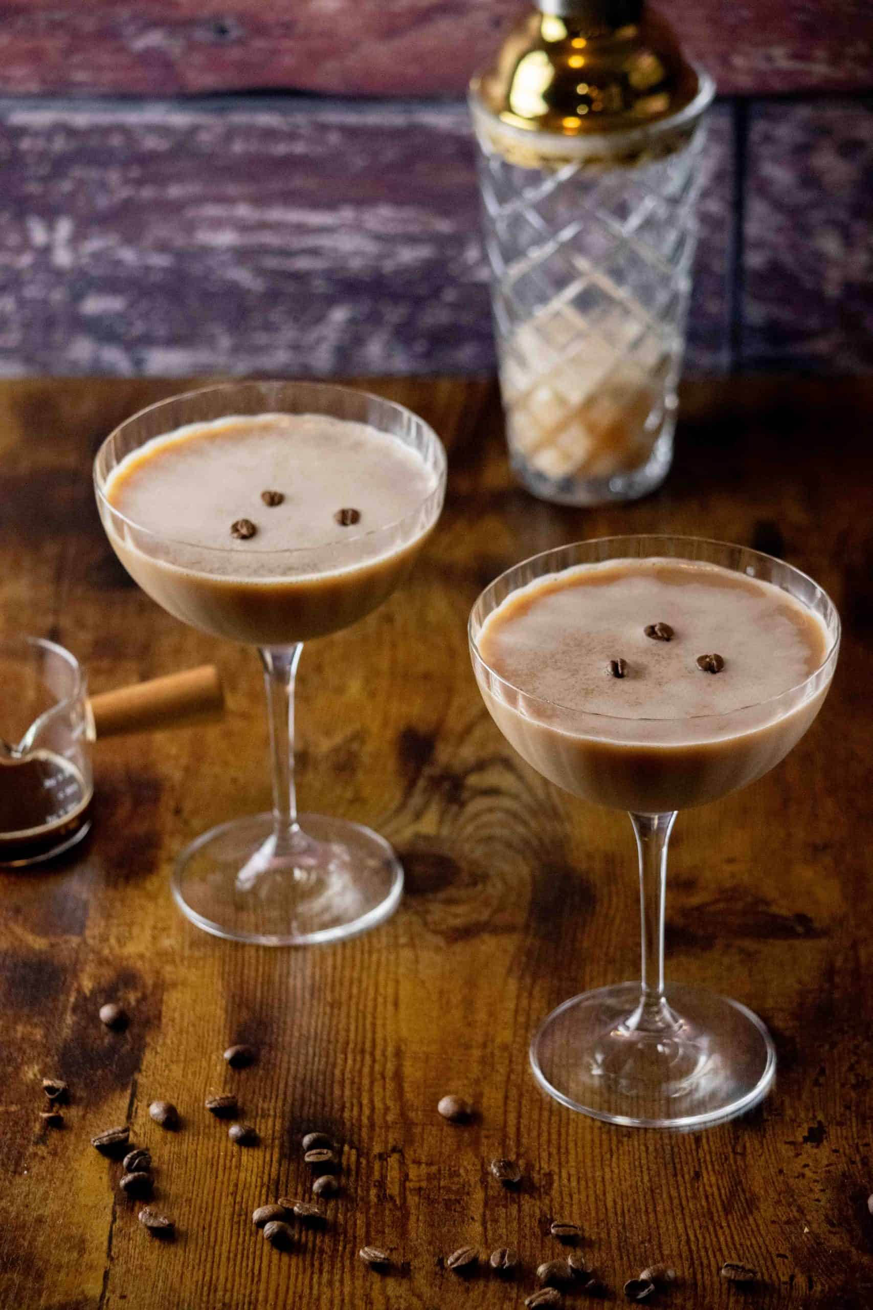 Easy Classic Espresso Martini Recipe with Baileys