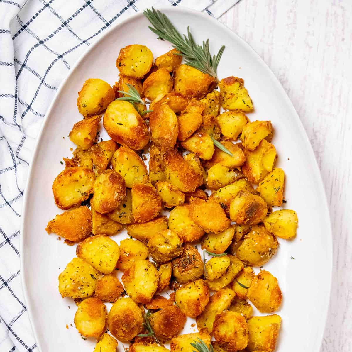 Best Ever Easy Crispy Roasted Duck Fat Potatoes : Jawns I Cooked