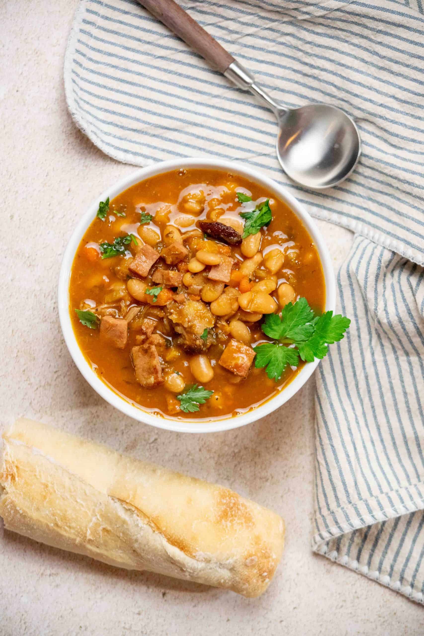 instant pot navy bean soup recipe
