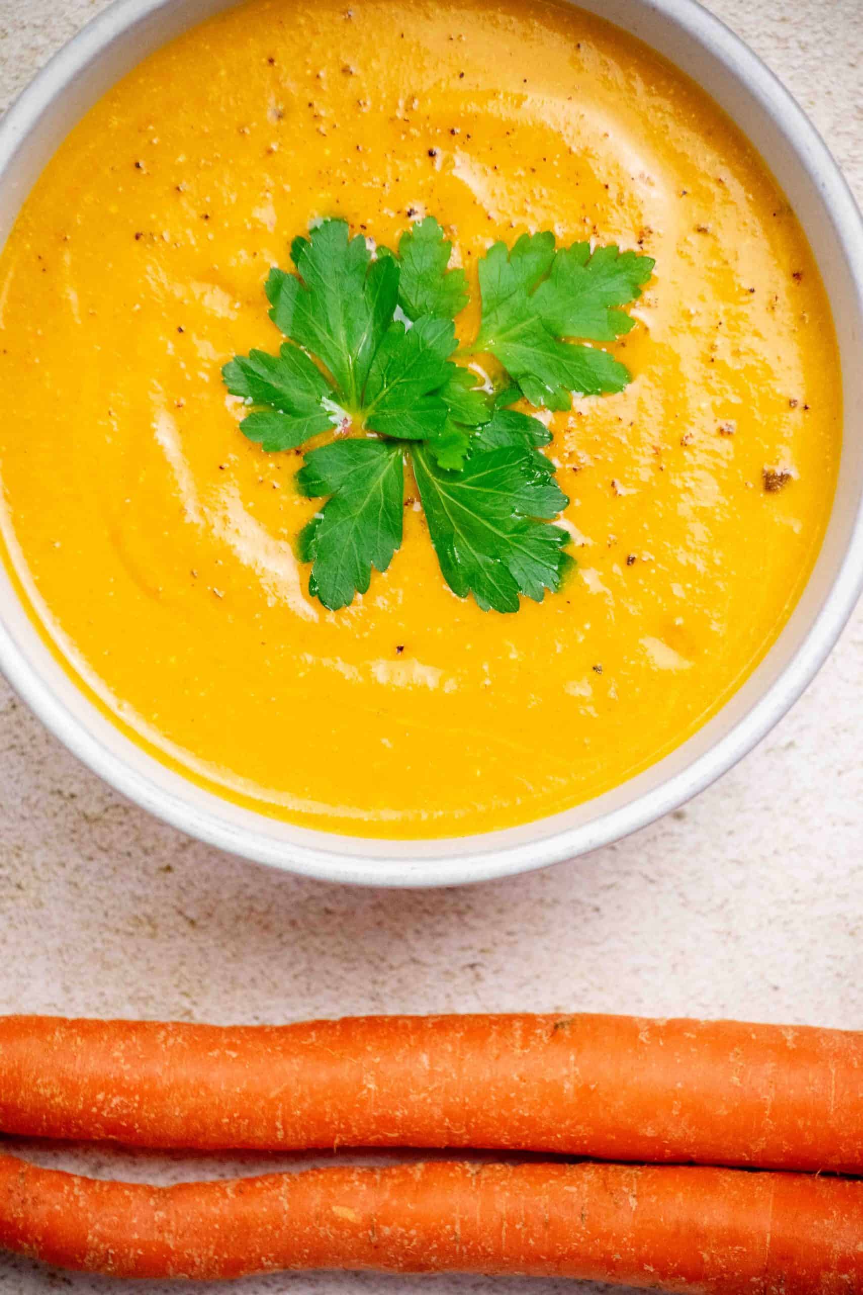 carrot soup instant pot recipe