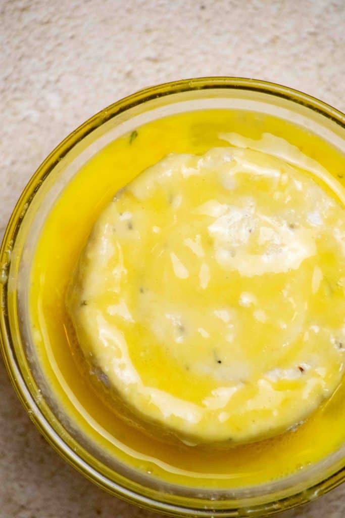 dip in egg