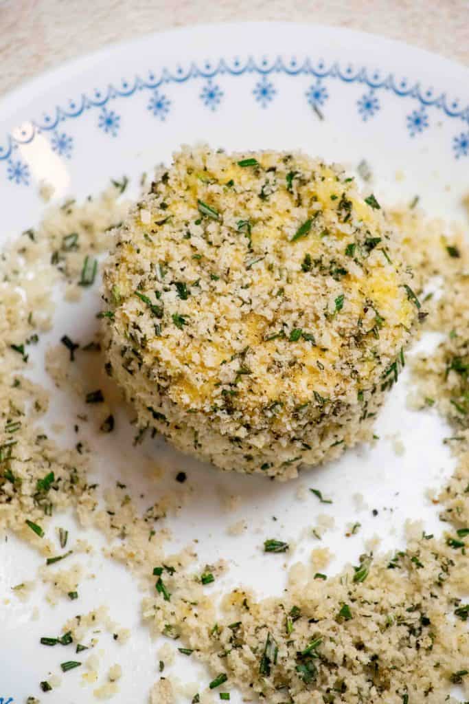 coat in panko mixture