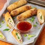 Homemade Crab Rangoon Egg Rolls (easy and delicious)