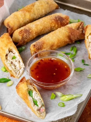 Homemade Crab Rangoon Egg Rolls (easy and delicious)