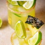 Spicy Pineapple Margarita Recipe with Fresh Jalapeño