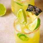 Spicy Pineapple Margarita Recipe with Fresh Jalapeño
