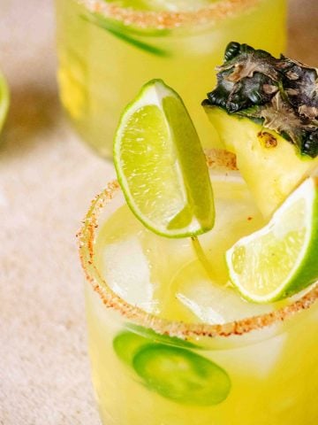 Spicy Pineapple Margarita Recipe with Fresh Jalapeño