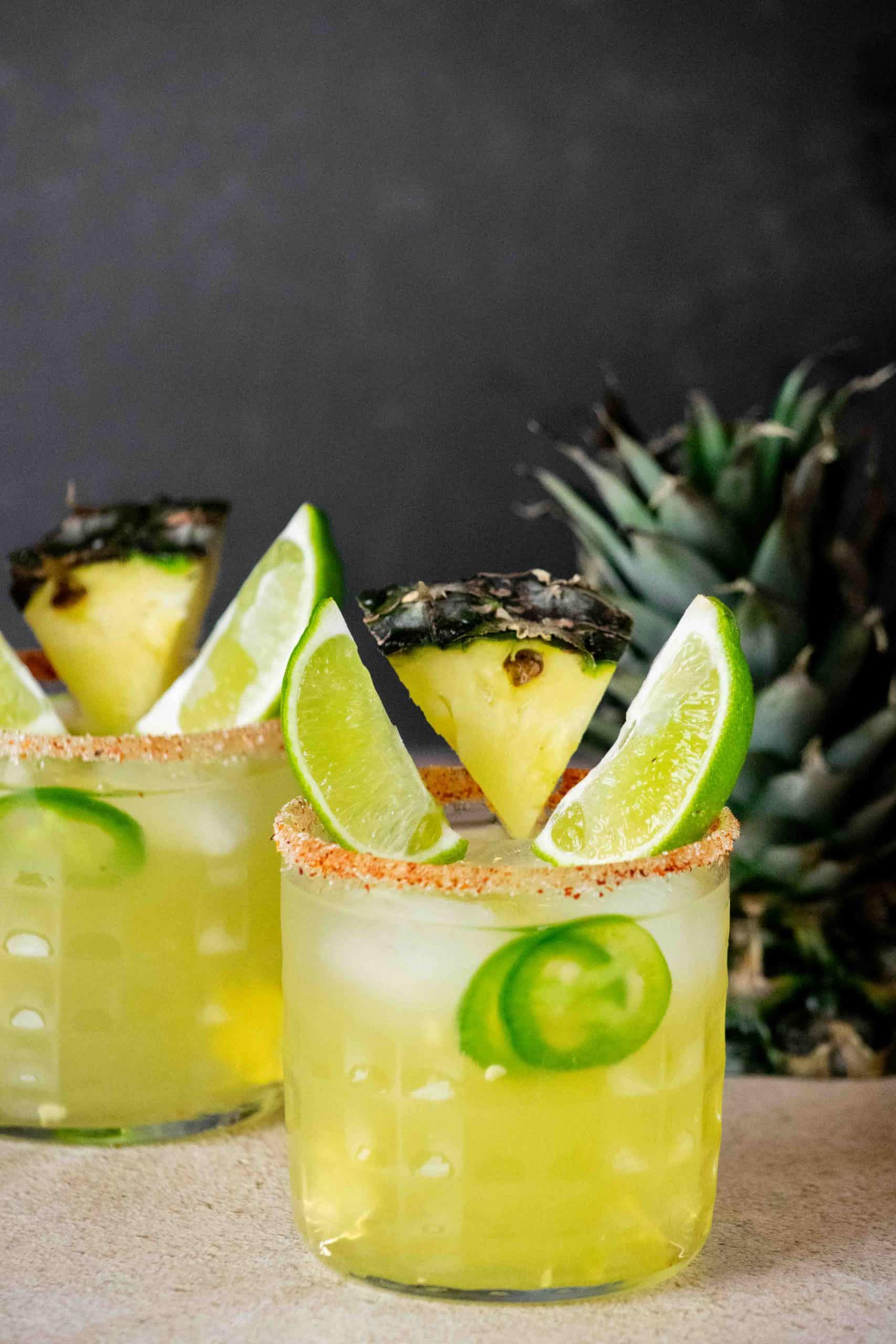 Spicy Pineapple Margarita