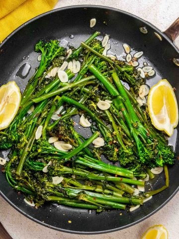 Easy Garlicky Sauteed Broccolini with Lemon Recipe