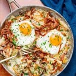 Gourmet Croque Madame Chilaquiles (Mexican - French) Recipe