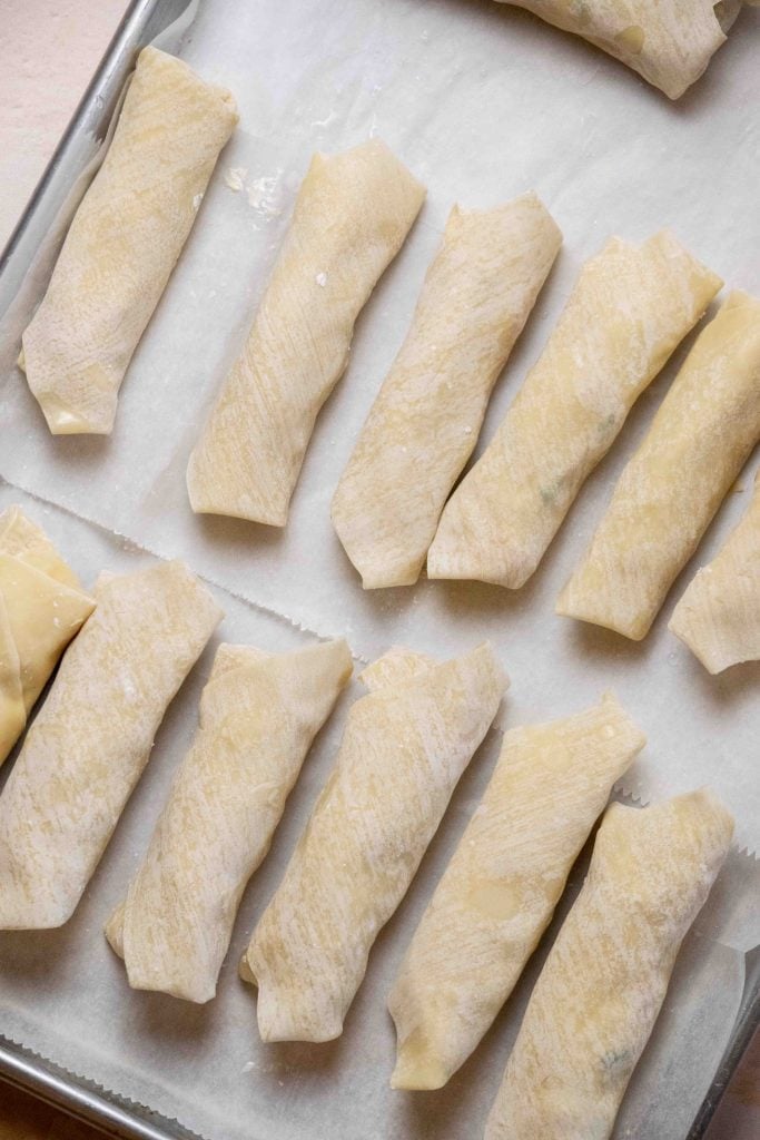 transfer to a baking sheet and prep pot of oil or fryer (or air fryer)