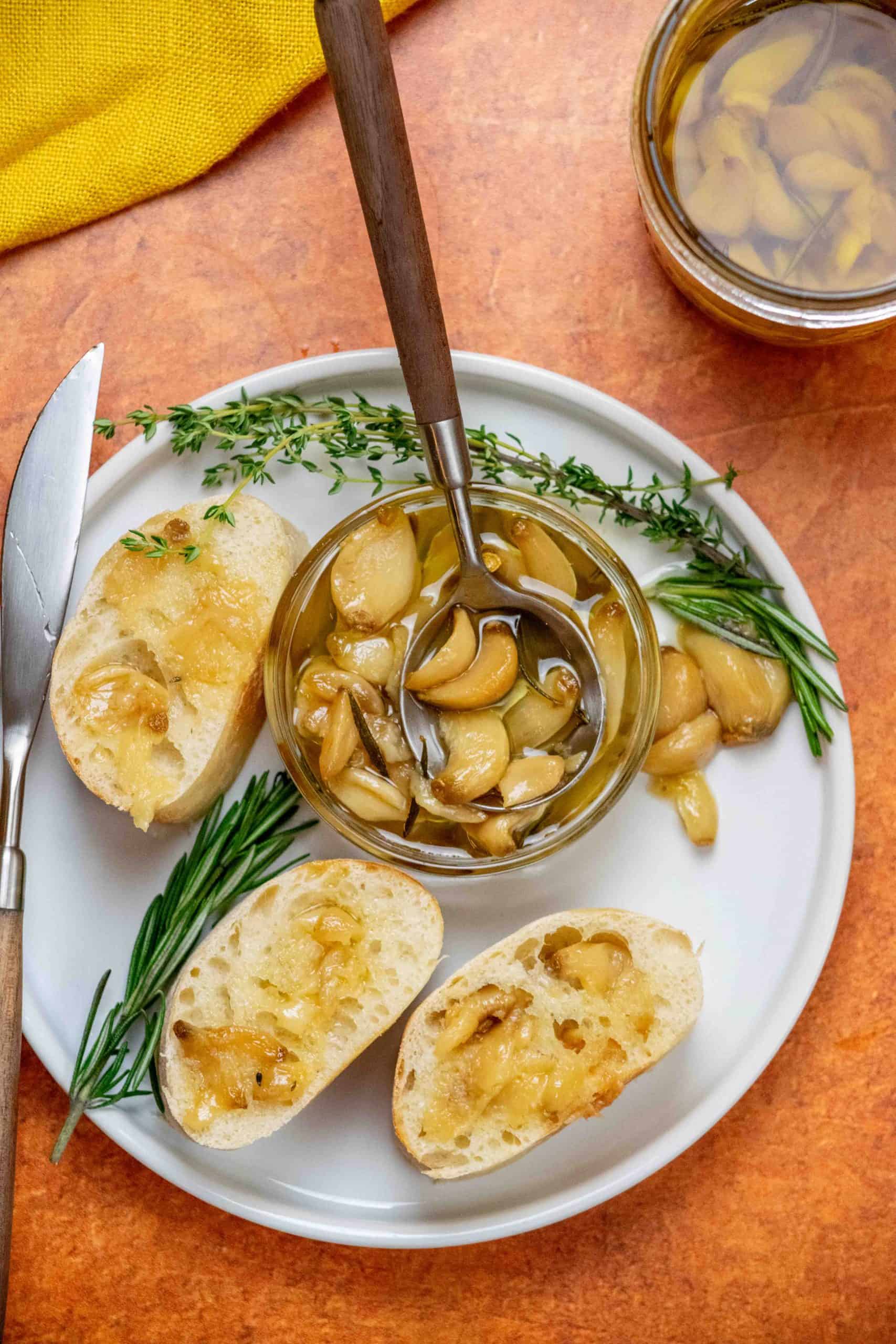 Garlic confit stove