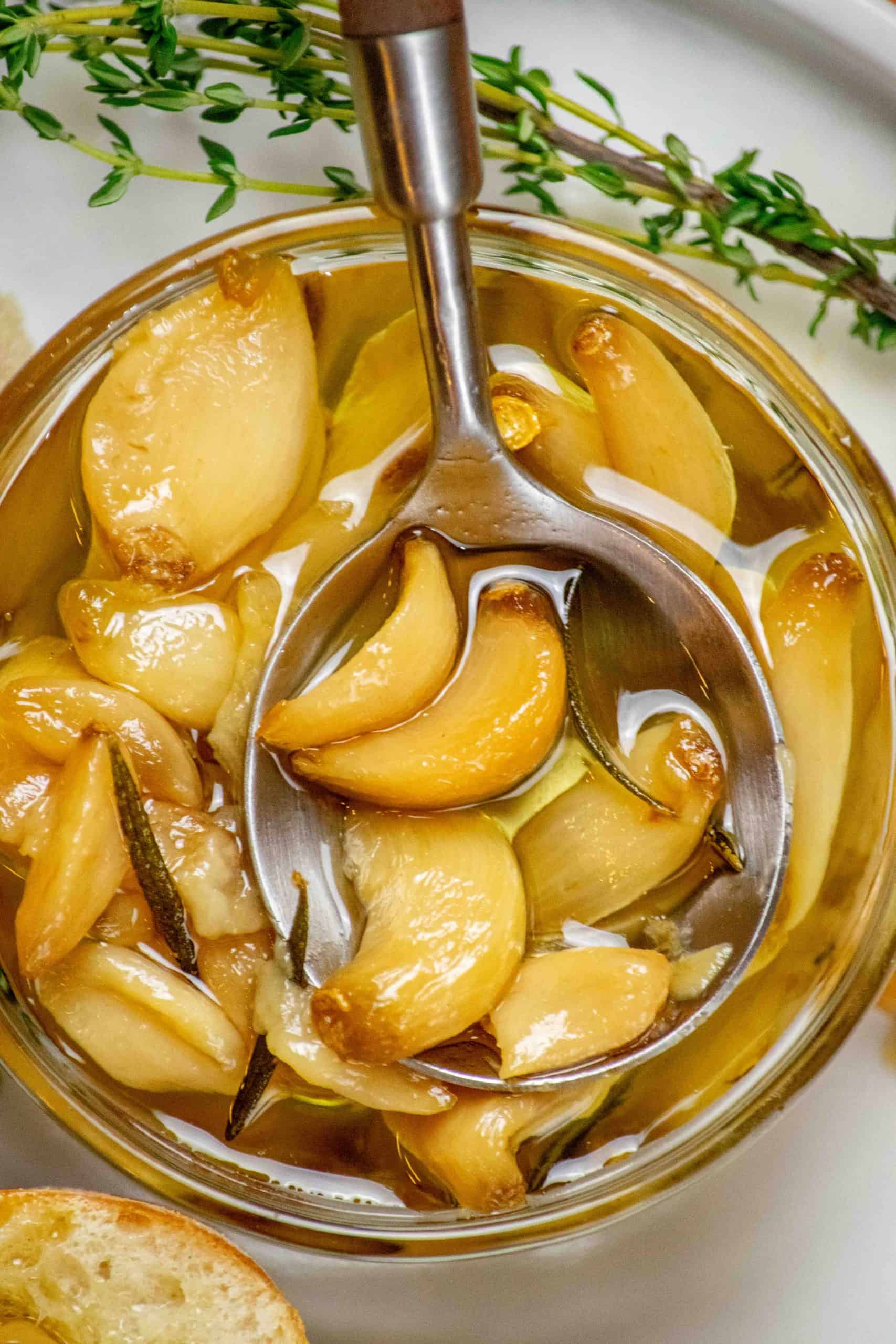 Garlic confit stove