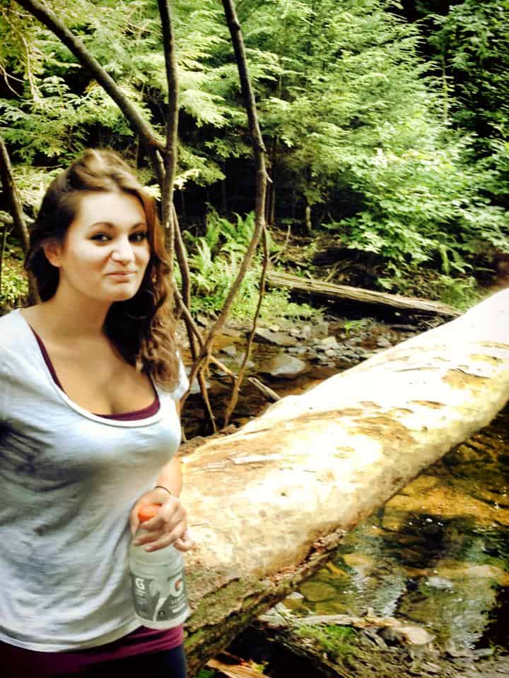 sharon hiking