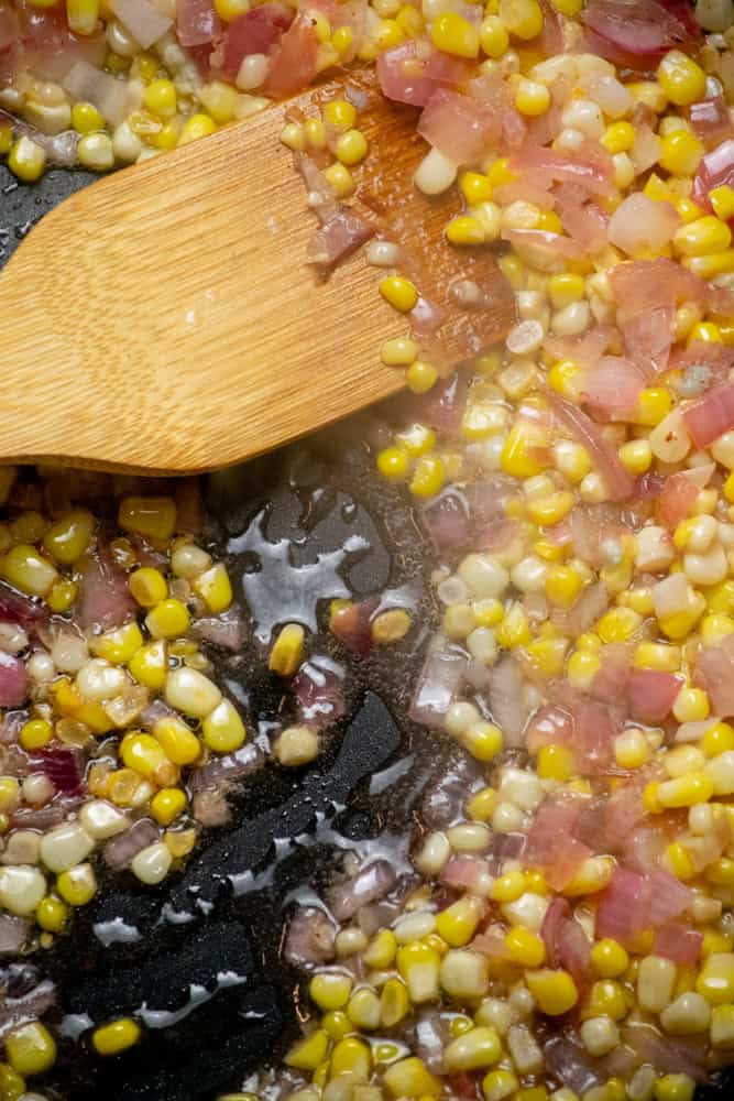 Add red wine vinegar and water and cook, stirring occasionally. 2-3 minutes