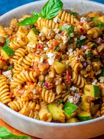 Lentil Pasta Salad Recipe
