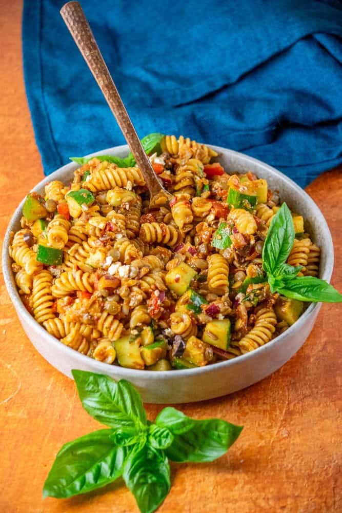 Lentil Pasta Salad Recipe