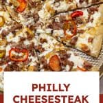 Philly Cheesesteak Pizza Recipe