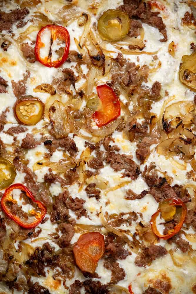 Philly Cheese Steak Pizza Recipe