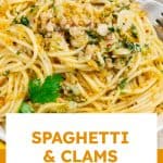 Spaghetti with clams