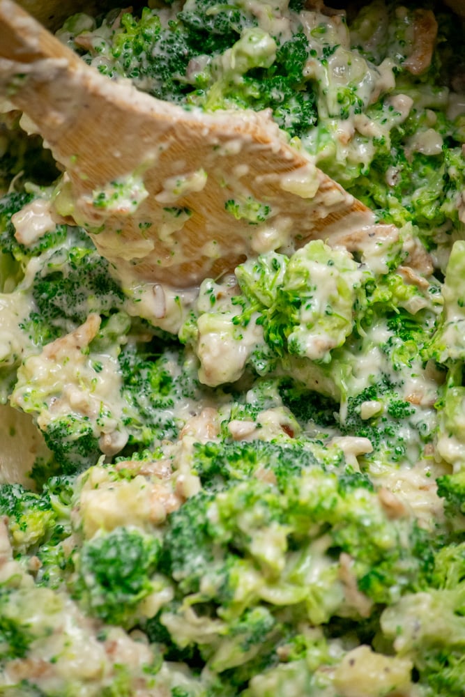 stir well to coat