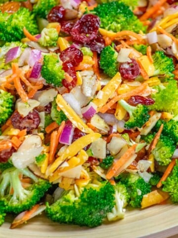 Broccoli Salad with Cranberries