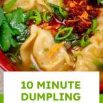 Easy Dumpling Soup Recipe