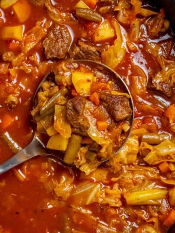 Crockpot Beef Vegetable Soup