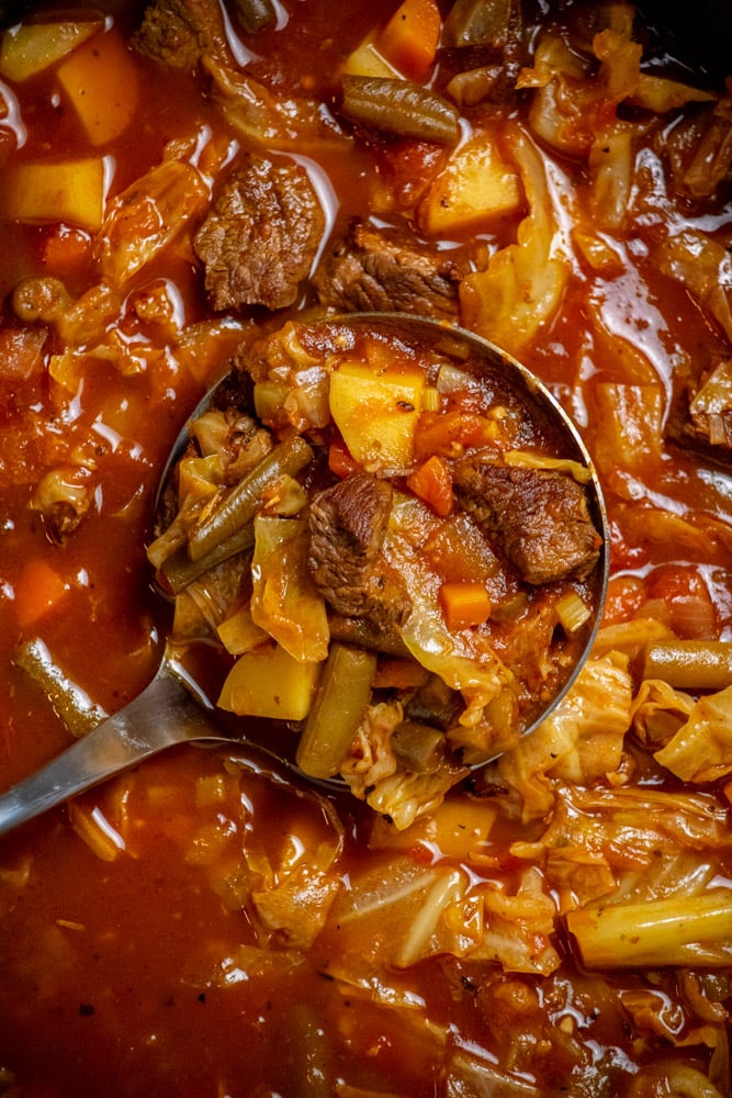 Crockpot Beef Vegetable Soup