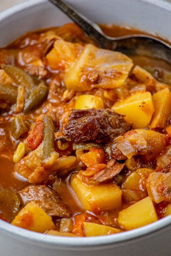 Crockpot Beef Vegetable Soup