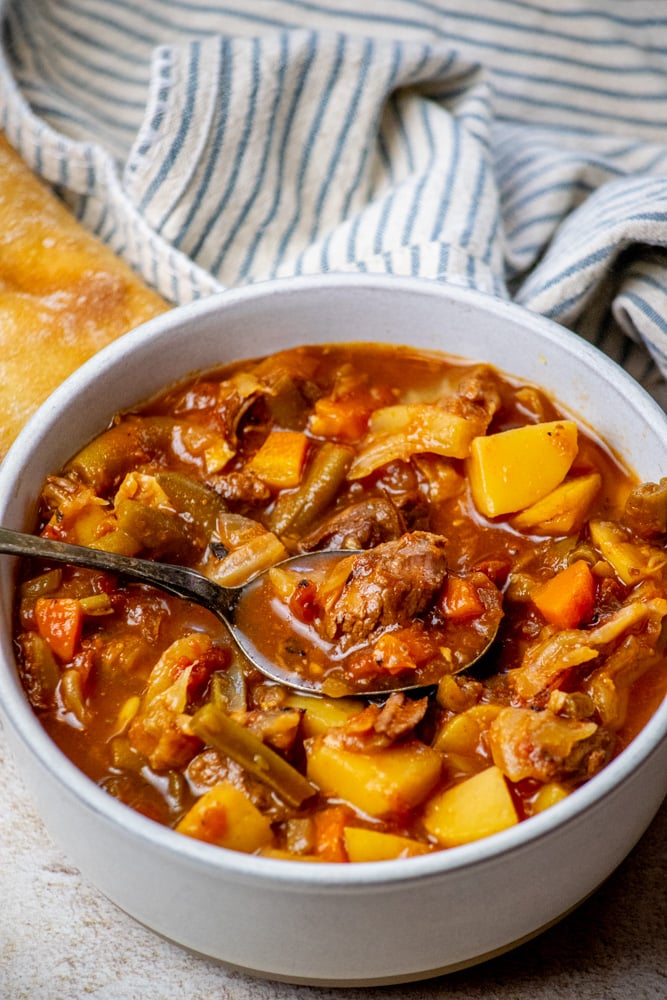 Crockpot Beef Vegetable Soup