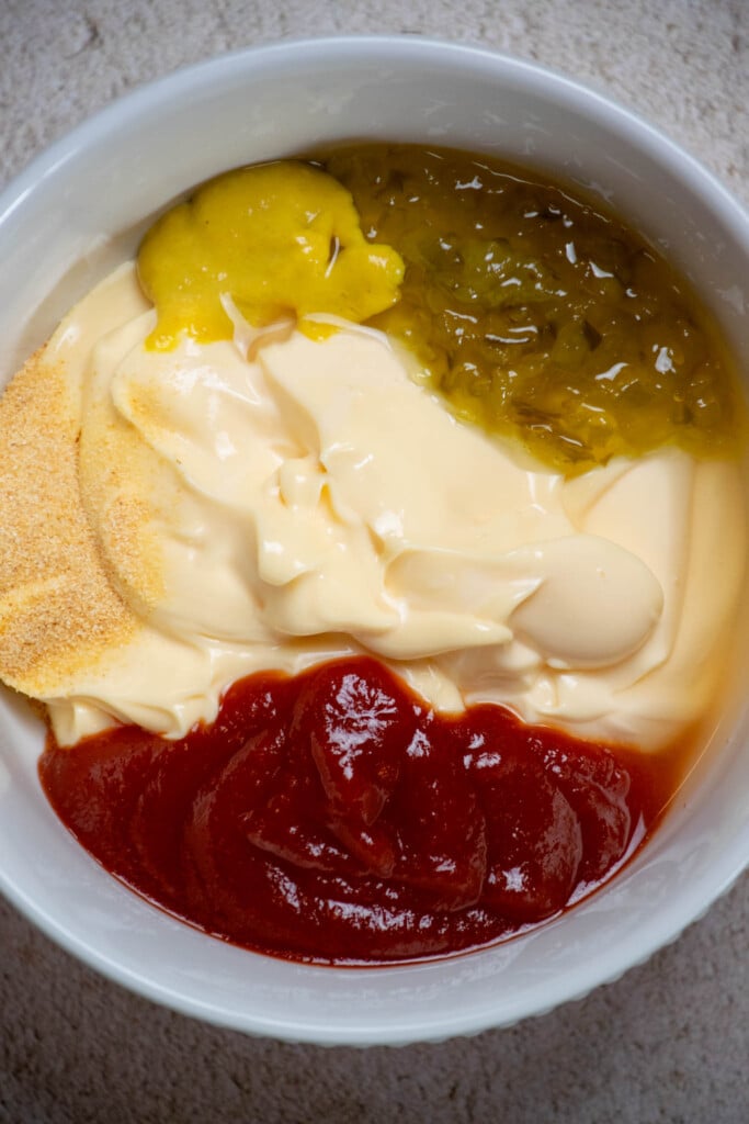 Add all the ingredients to a bowl