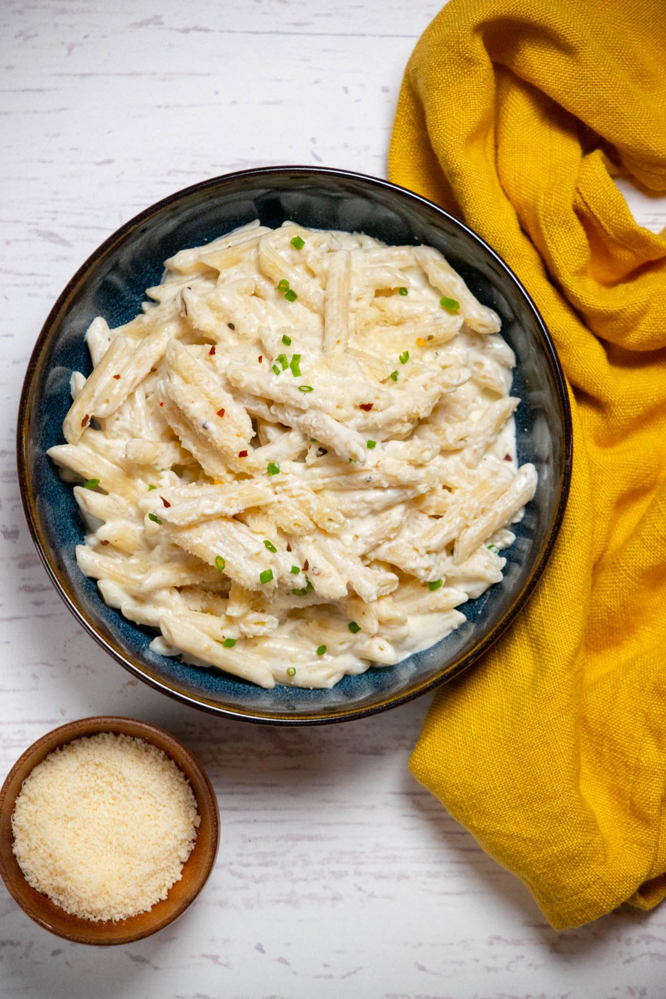 Penne Alfredo Pasta (with Cream Cheese)