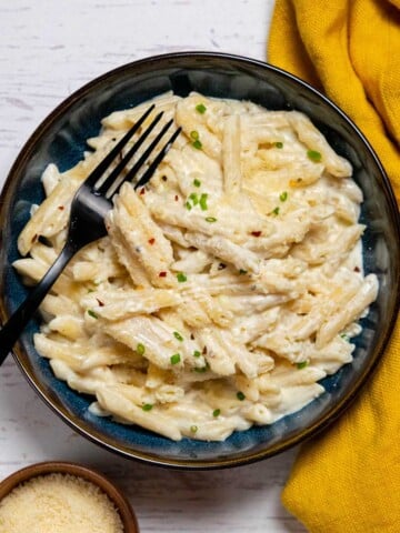 Penne Alfredo Pasta (with Cream Cheese)