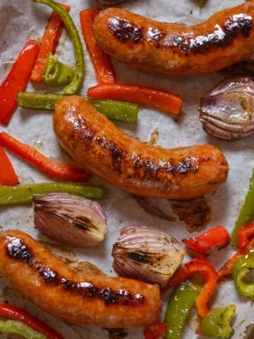 Oven Baked Italian Sausage (Sheet Pan)
