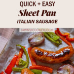 Oven Baked Italian Sausage (Sheet Pan)
